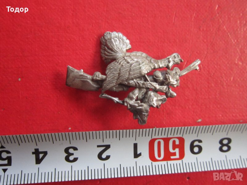 Уникален ловен знак значка , снимка 1