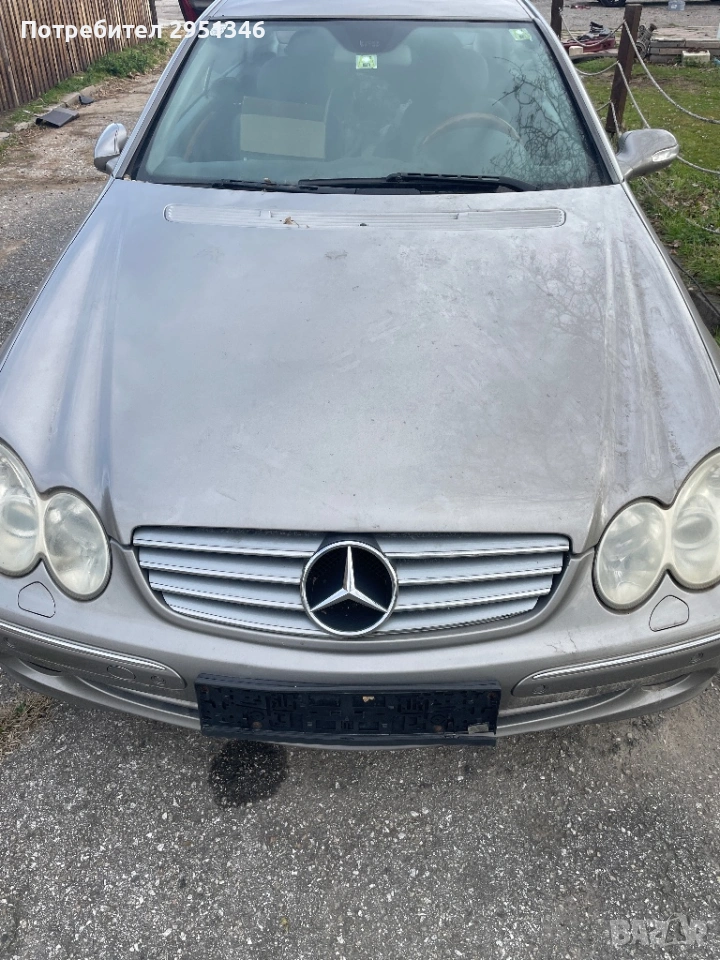 Преден капак Mercedes CLK W209 Мерцедес ЦЛК , снимка 1