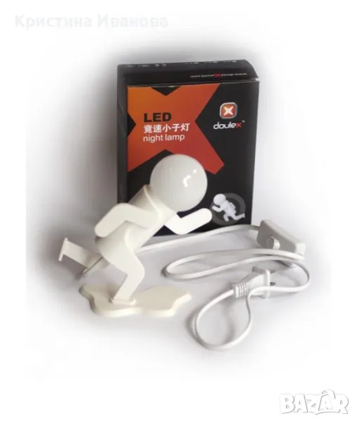Бягаща нощна лампа, снимка 1