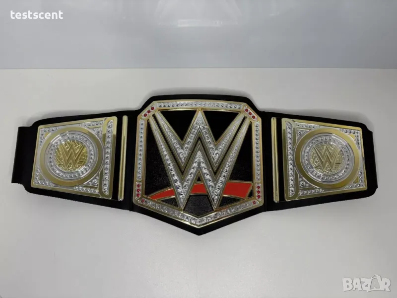 Шампионски пояс WWE Championship световната титла в кеча Mattel детски belt колан World Heavyweight, снимка 1