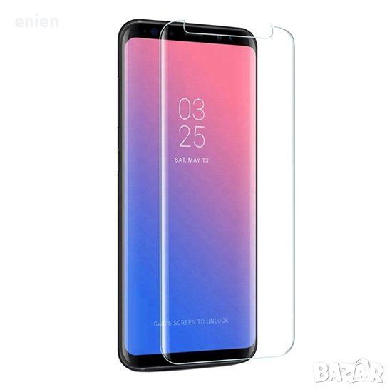 UV Стъклен протектор лепило Samsung Galaxy S8 Plus, снимка 1