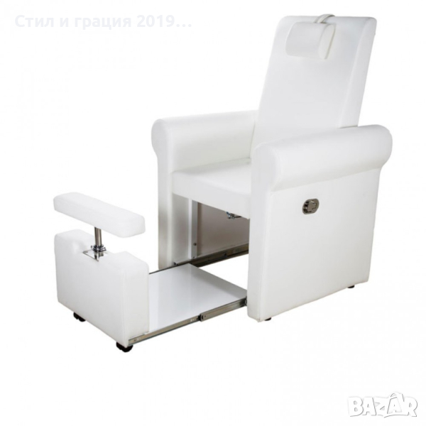 Стол за педикюр Pira - бял, снимка 1