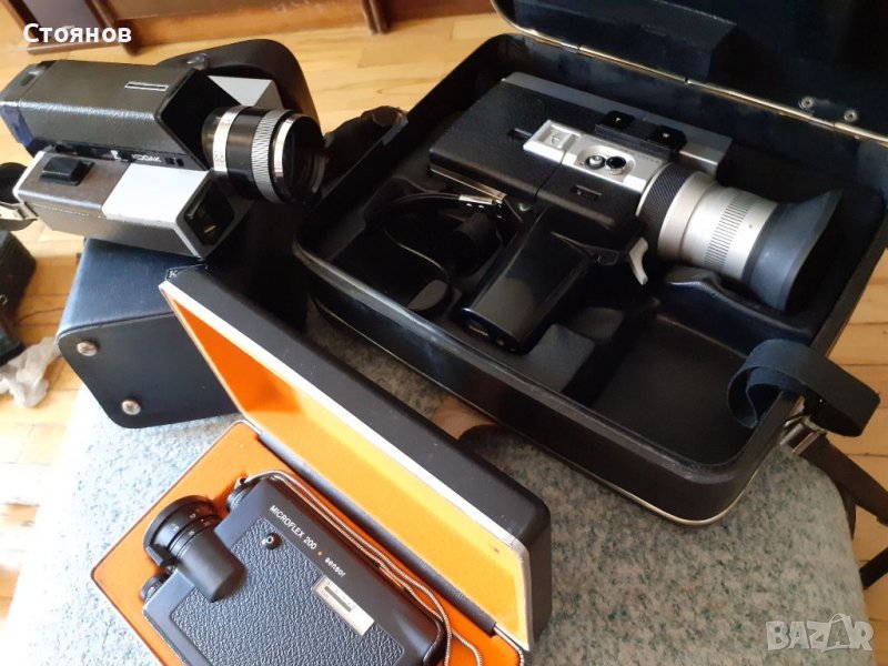 Кинокамери Canon XL 518,Agfa MICROFLEX 200 sensor,Kodak XL55 SUPER 8, снимка 1