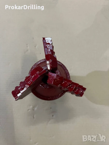 Стъпаловидна сондажна глава 152,4 мм | Лопатково длето, ролково длето, снимка 1