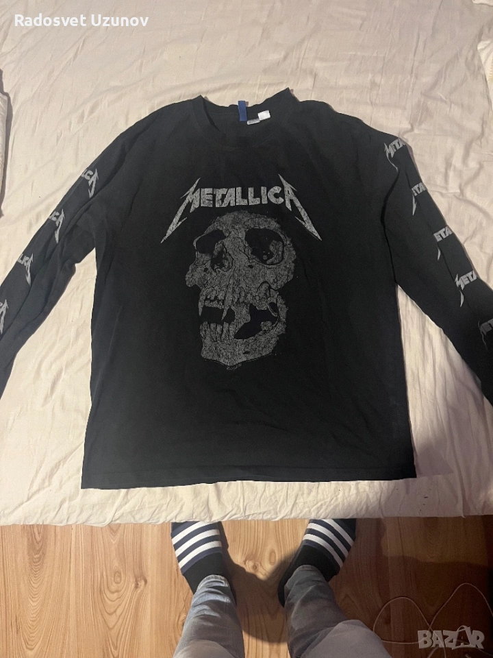 Тениска с дълъг ръкав Metallica, снимка 1