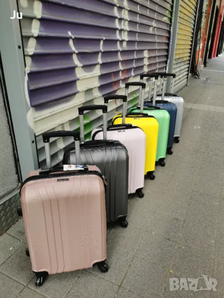 Нови Силиконови Куфари, 55/40 /20 см #WizzAir #Ryanair #priority , снимка 1