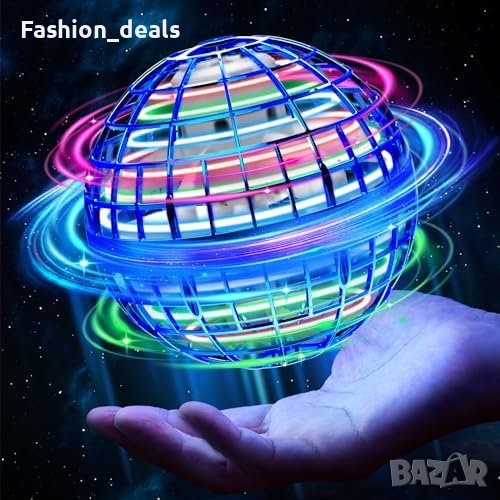 Нова LED Летяща Топка Бумеранг с Ръчно Управление Играчка Деца, снимка 1