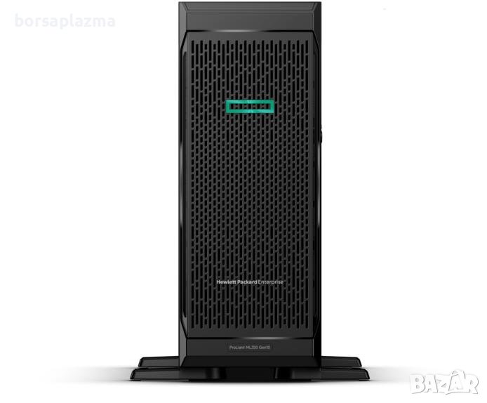 SERVER HP ML350 GEN10 8SFF 2x Intel Xeon Gold 5120 / 64GB (2x32GB) / S208i-a / noHDD (up to 8 hdd 2., снимка 1