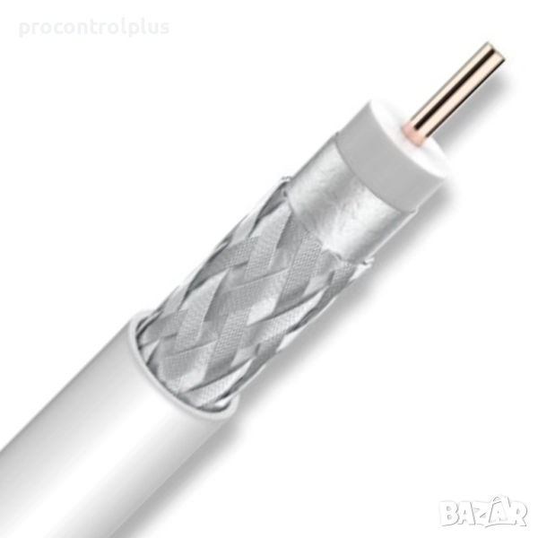 Коаксиален кабел RG6/96 CCS 305м с високо съдържание на мед, снимка 1