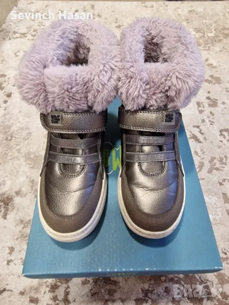 Детски боти от ест. кожа и вълна Garvalin- 30 номер , снимка 1