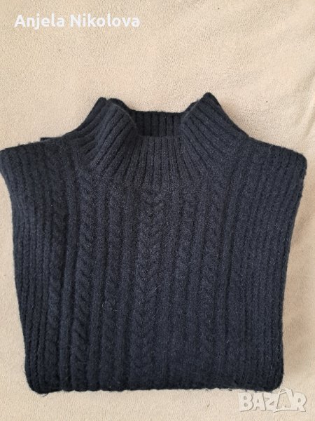Пуловер без ръкави, паднало рамо , снимка 1