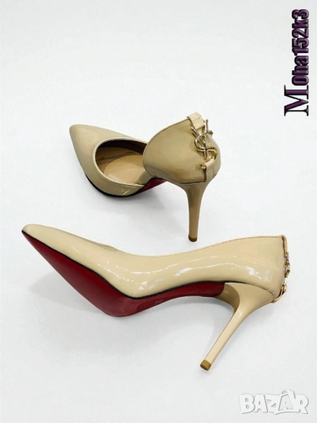 обувки на ток YSL saint laurent , снимка 1