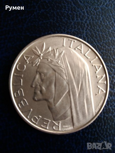 500 Liri Italiana 1965 г.Сребро!, снимка 1