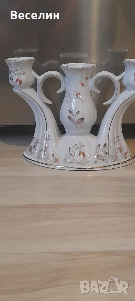 Порцеланов свещик CHODZIEZ POLAND Намаление , снимка 1