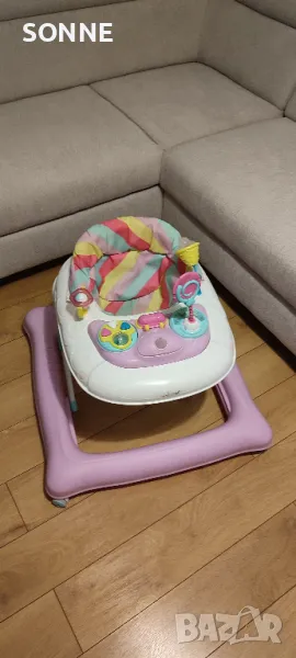 Проходилка Cangaroo Unicorn розова, снимка 1