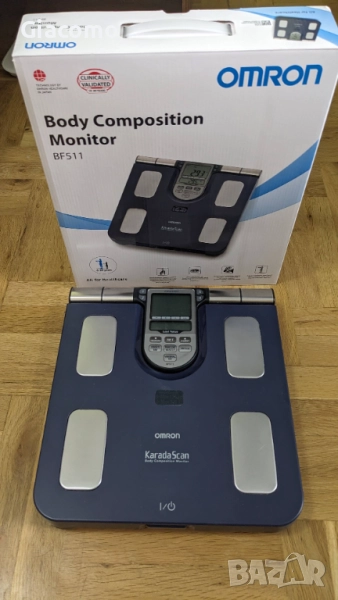 Omron BF511 Уред за Състав на Тялото ПРОФЕСИОНАЛЕН в ГАРАНЦИЯ до 2027г., снимка 1
