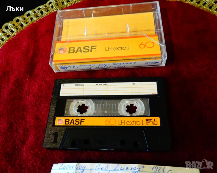 Аудио касета BASF с Loverboy и Dr. Feelgood. , снимка 1
