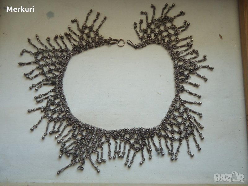 Стар накит за народна носия с малки звънчета, снимка 1