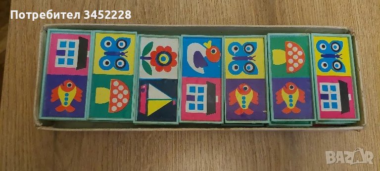 домино детско от соца, снимка 1