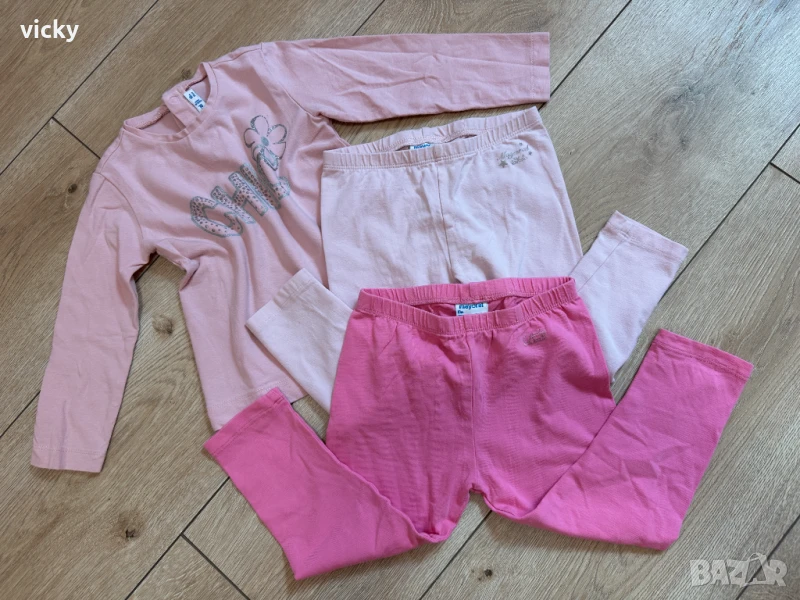 Лот от дрешки Mayoral - блузка и две клинчета, размер 18М/86см, снимка 1