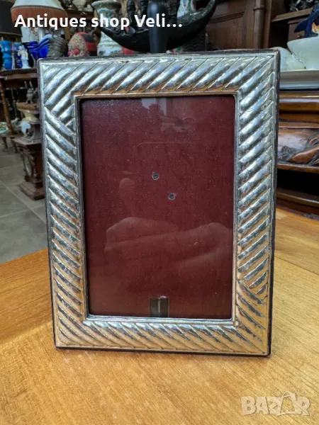 Сребърна рамка за снимка №6634 , снимка 1