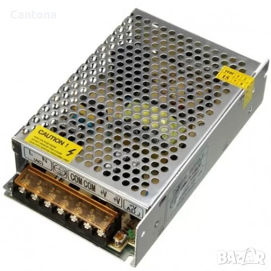 Захранващ блок за камери 12V / 5A / 60W, с потенциометър за регулиране на напрежението, снимка 1