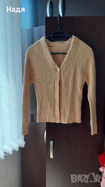 Жилетка цвят горчица , снимка 1