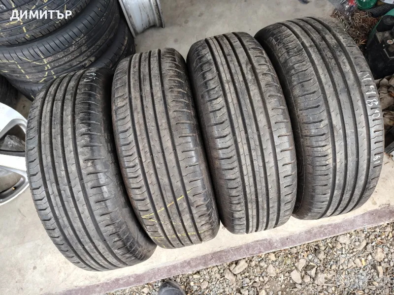 4бр.летни гуми CONTINENTAL 215 65 16 DOT18 цена за брой, снимка 1
