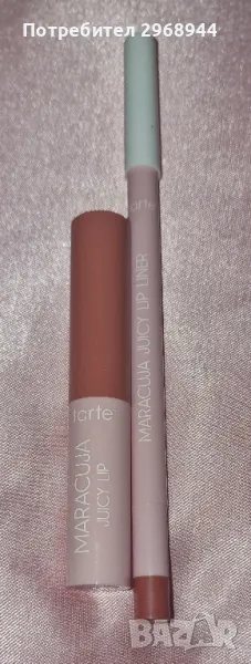 Tarte, Maracuja juicy lips liner+maracuja juicy lips, снимка 1