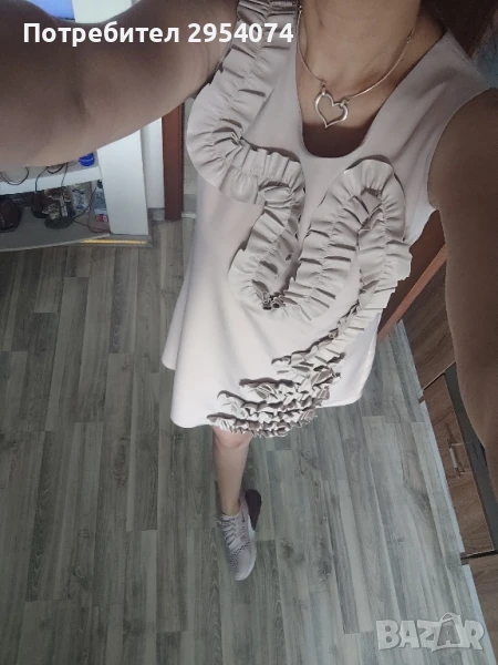 дамска красива рокля Л 35лв, снимка 1