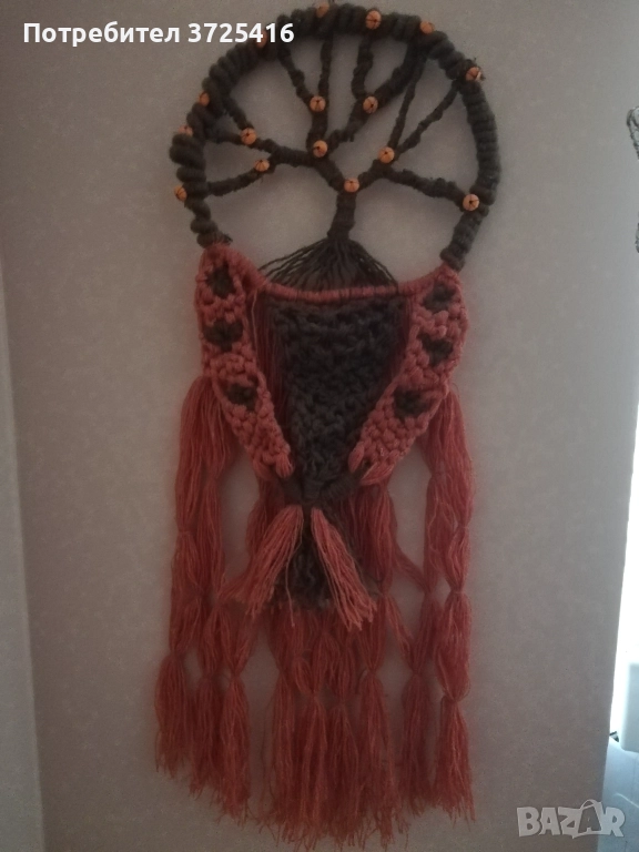 Макраме "Дървото на живота" , снимка 1