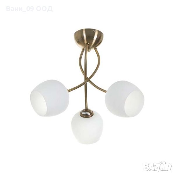 Красива таванна лампа-тройка, снимка 1
