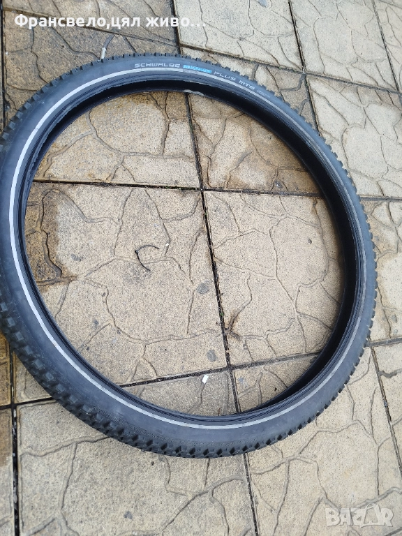 26 цола гума против пукане за велосипед колело Schwalbe marathon plus , снимка 1