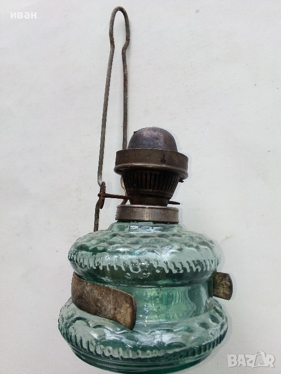 Стара газена лампа., снимка 1