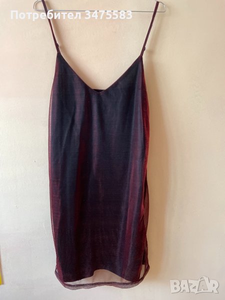 Парти рокля в червено, снимка 1