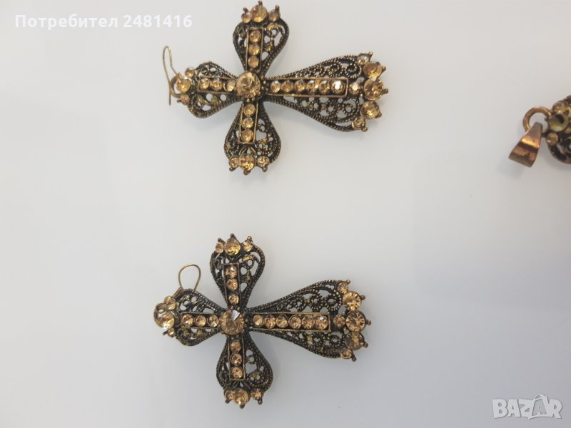 Обеци и висулка, снимка 1