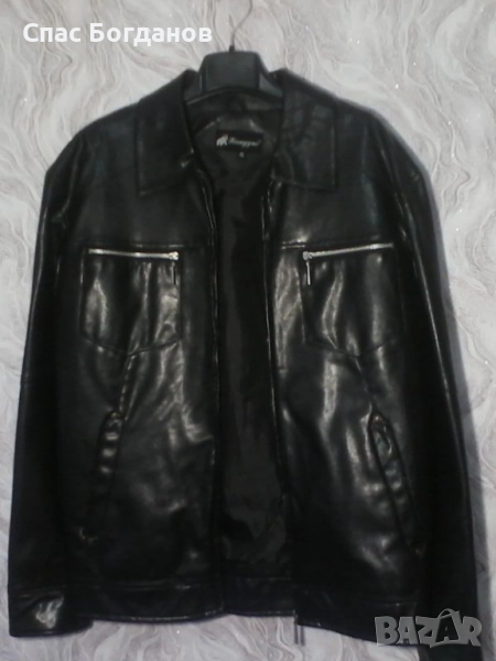 Продавам ново мъжко яке от еко кожа, снимка 1