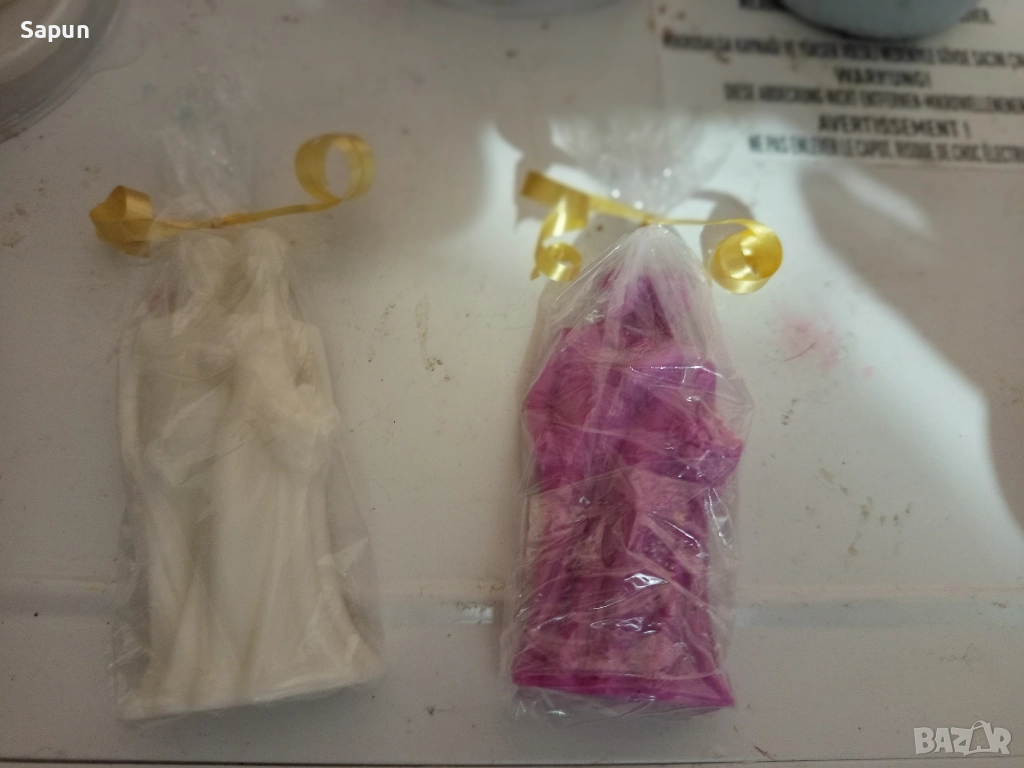 ПОдарък за гости на сватба , модел  „Младоженци“, снимка 1