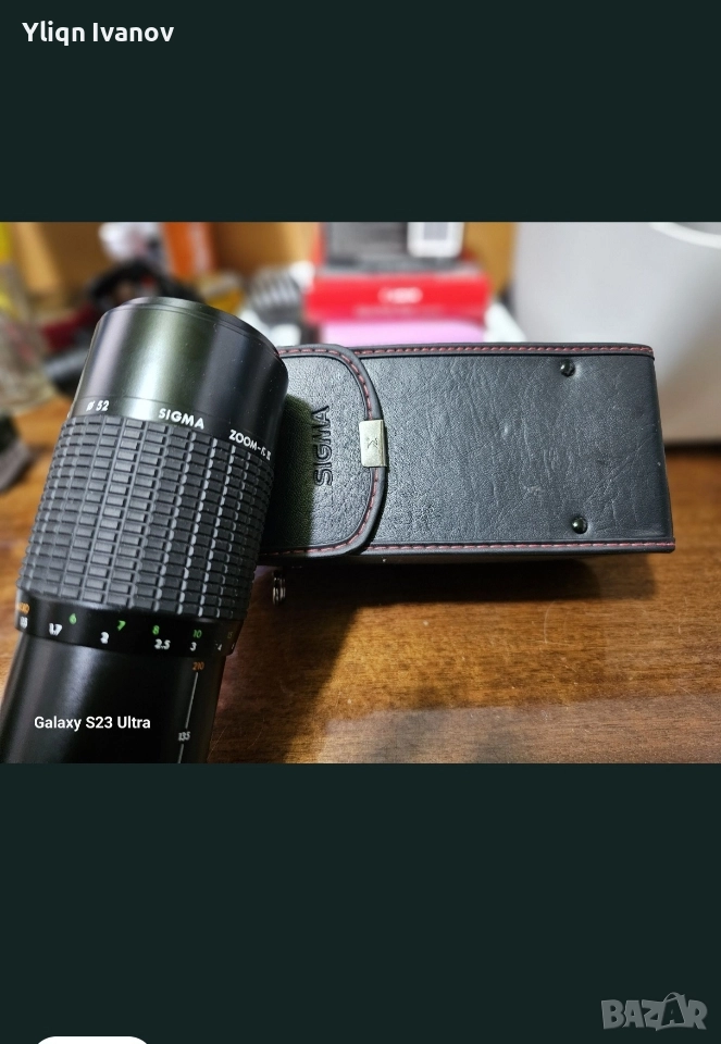 Продавам: Класически Телеобектив Sigma Zoom-K III 75-210mm f/3.5-4, снимка 1