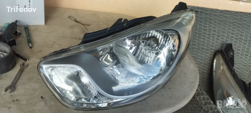 Оригинален ляв фар Hyundai i10 2011-2013, снимка 1