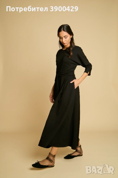 Памучна Миди Рокля - Stella, снимка 1