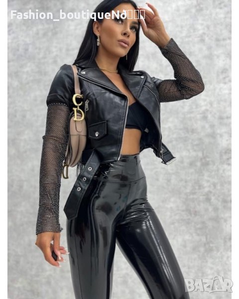 Дамско кожено яке , снимка 1