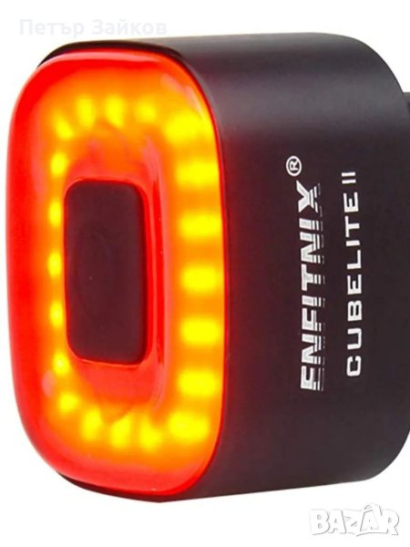 USB акумулаторна LED задна светлина, CUBELITE II Smart Bike Light, снимка 1