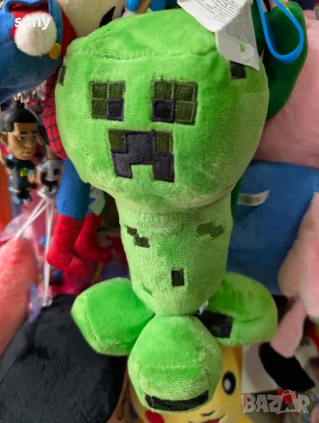 Плюшена играчка Майнкрафт Крийпър, снимка 1