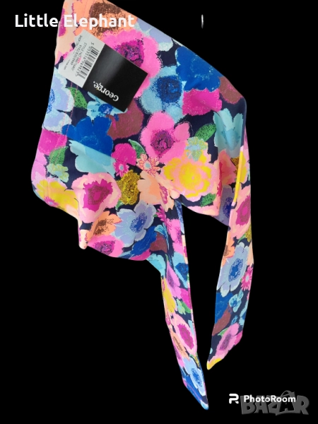 Клинче за 5-6 год мом неонови големи цветя,Англия/ново, снимка 1