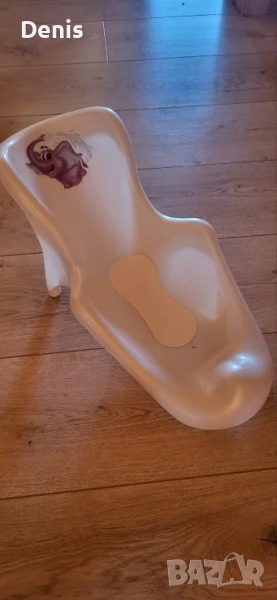Анатомичен шезлонг за бебешка вана, снимка 1