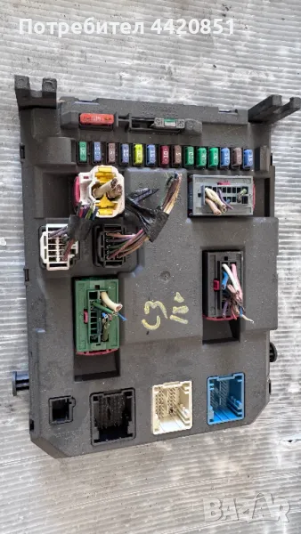 Контролен Модул (Бушонно Табло BSI / BSM ) за Citroen C3 - 9664983380, снимка 1