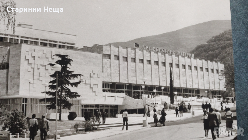 Луксозен албум стари снимки другаря министър Георги Караманев  универсален магазин Петрич ГУМ , снимка 1