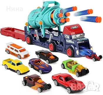 Автовоз с kamaпулт, 3 коли и оръдие, снимка 1