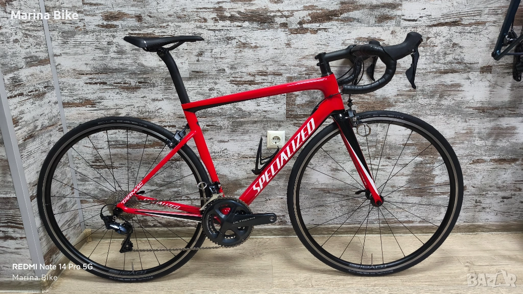 Карбонов шосеен велосипед Specialized Tarmac SL6 Expert Ultegra Roval | 54, снимка 1